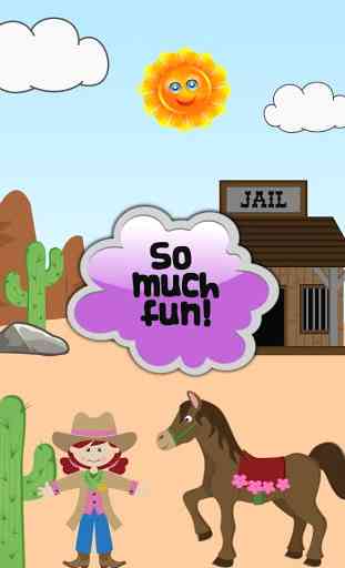 Cowgirl Horse Kids Games 2