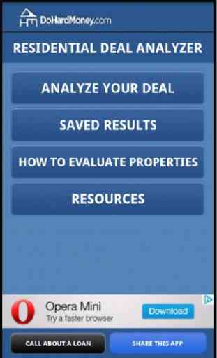 DHM Residential Deal Analyzer 2