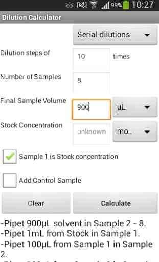 Dilution Calculator (Free) 4