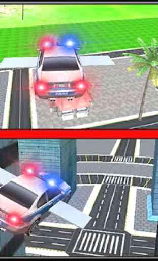 Extreme Flying Police Car 3D 1