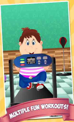 Fat Man Fitness Fun Game 2