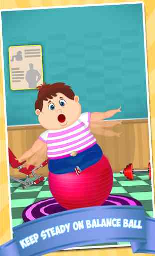 Fat Man Fitness Fun Game 3