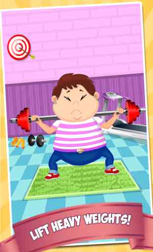 Fat Man Fitness Fun Game 4