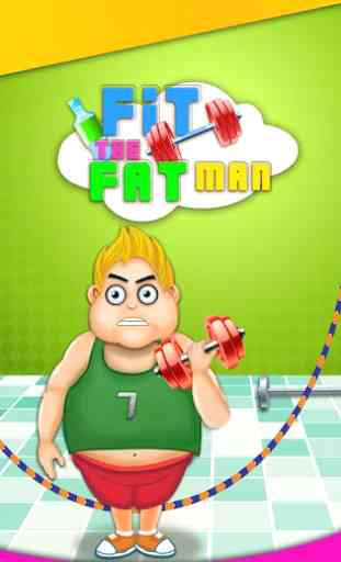 Fat Man Fitness Game - Get Fit 1
