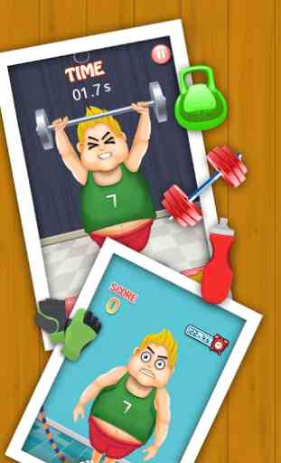 Fat Man Fitness Game - Get Fit 2