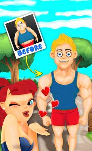 Fat Man Fitness Game - Get Fit 4