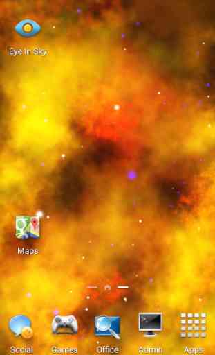 Fire Nebula Live Wallpaper 1