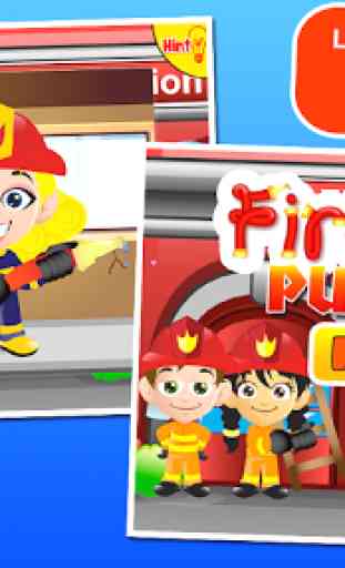Fireman Kids Puzzles 1