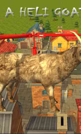 Flying Heli Goat Simulator 1