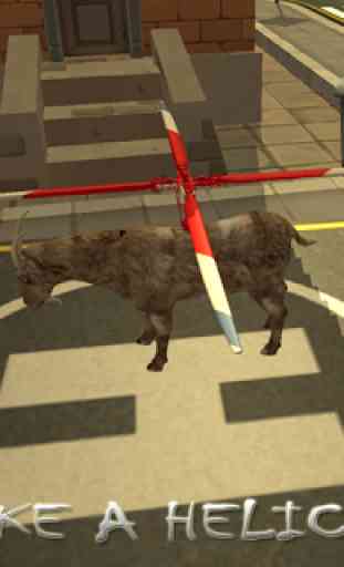 Flying Heli Goat Simulator 2
