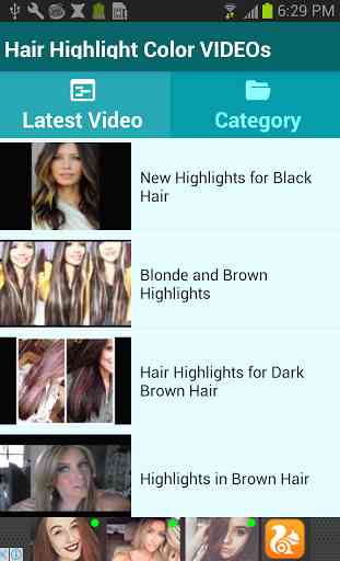 Hair Highlight Color VIDEOs 2