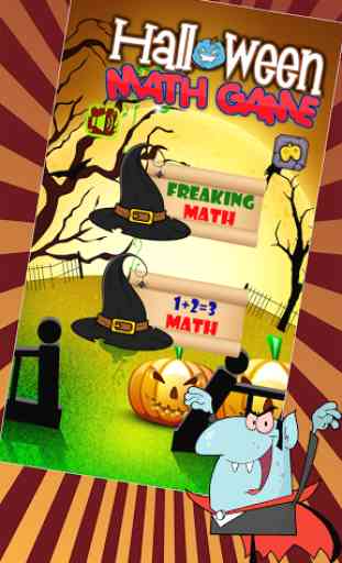 Halloween Pumpkin Easy Math 1