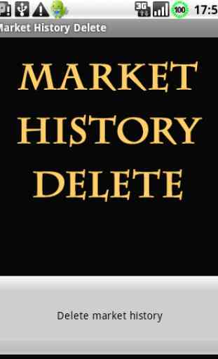 History Delete for Google Play 1