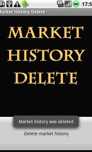 History Delete for Google Play 2