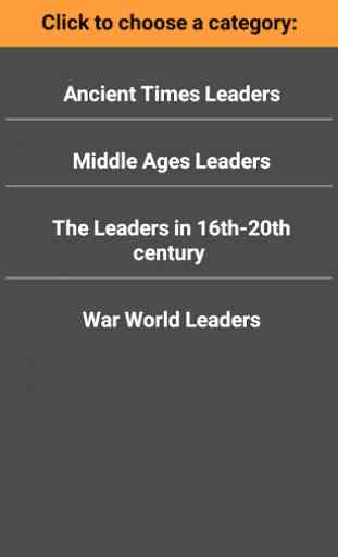 History Quiz World Leaders 3