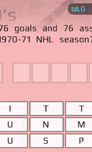 Hockey Trivia: Questions Game 2