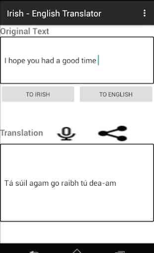 Irish - English Translator 2