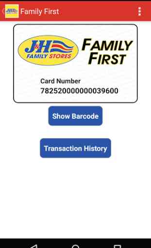 J & H Family Stores App 2