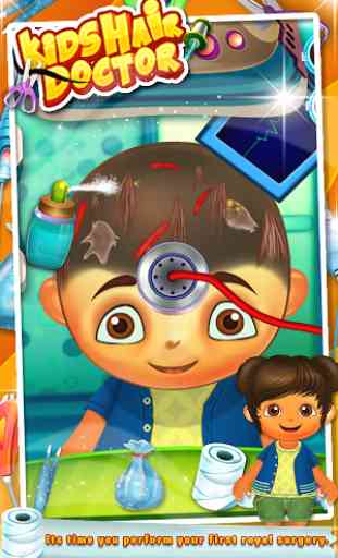 Kids Hair Doctor - Kids Game 3