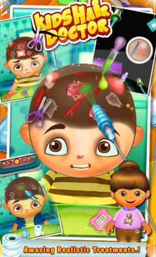 Kids Hair Doctor - Kids Game 4