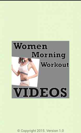 Morning Workout Exercise WOMEN 1