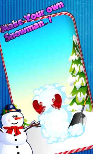 Snowman dress up Salon spa 2