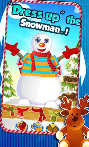 Snowman dress up Salon spa 4