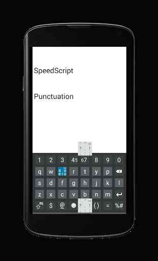 SpeedScript Keyboard free 2