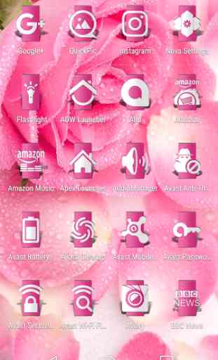 Up Pink Icon Pack 2