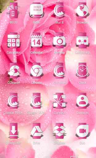 Up Pink Icon Pack 3