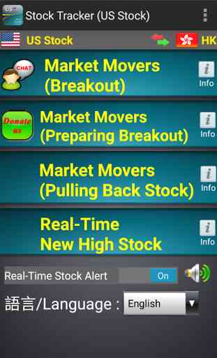 US Stock Tracker : Real-Time 1