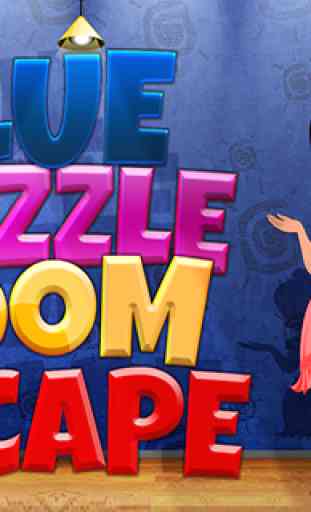 Blue Puzzle Room Escape 1