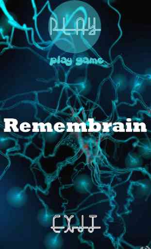 Brain Memory Game –Remembrain 1