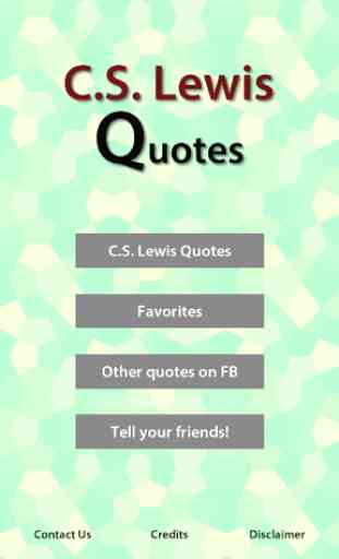 C.S. Lewis Quotes 1