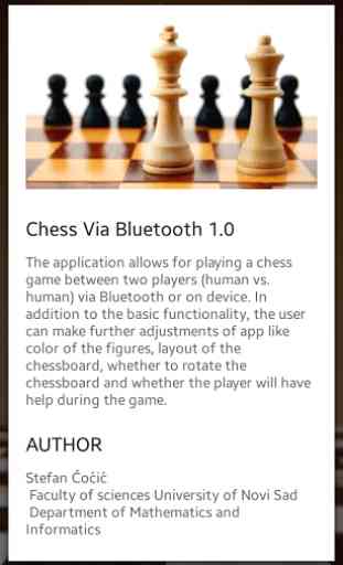 Chess Via Bluetooth 2