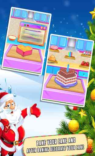 Christmas Cake Maker Game 4
