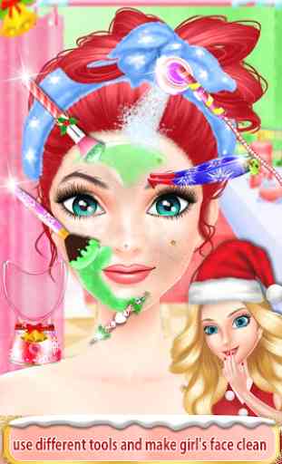 Christmas Girls Makeup And Spa 3