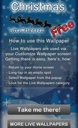 Christmas Live Wallpaper Free 1