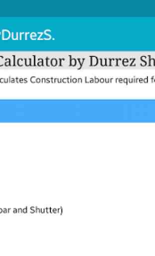 Construction Labour Calculator 4