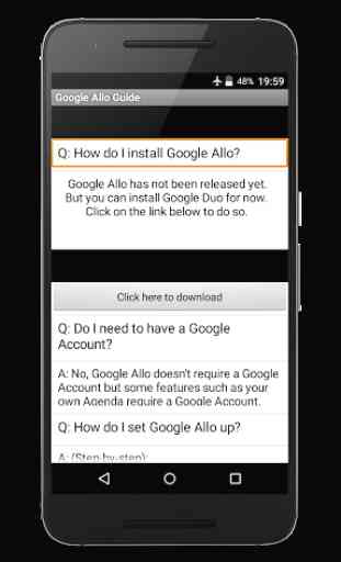 Guide for Google Allo FREE 3