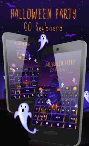 Halloween Party Keyboard Theme 1