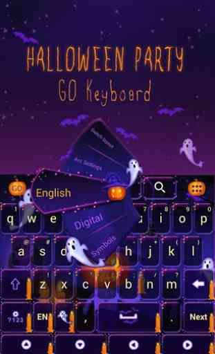 Halloween Party Keyboard Theme 4
