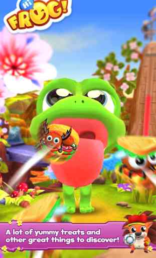 Hi Frog! - Free pet game app 3