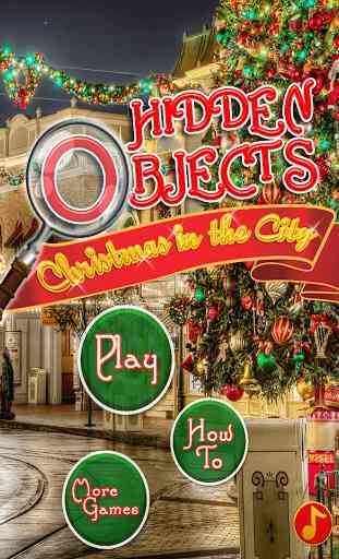Hidden Objects Christmas City 1