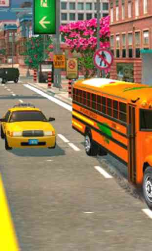 High School Bus Driving 3D 2