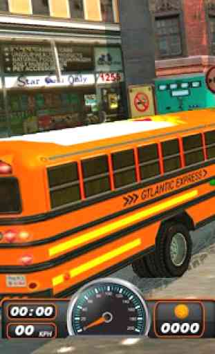 High School Bus Driving 3D 3