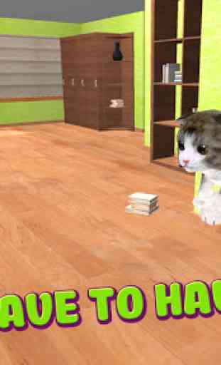 Home Kitten Simulator 3D 4