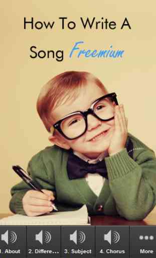How To Write A Song Freemium 1