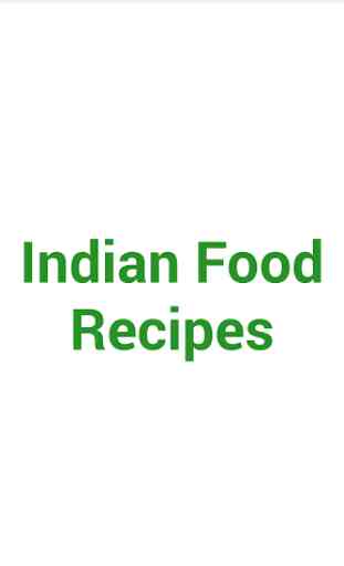 Indian Food Recipes 1