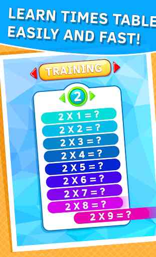 Learn times tables games free 1